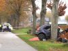 Bestuurder overlijdt bij eenzijdig ongeval Nieuwleusen, politie onderzoekt hoe auto van de weg kon raken