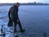 Eerste schaatsers testen het ijs: 'Voor je het weet is het weer verdwenen'