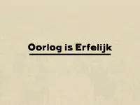 Oorlog is erfelijk - Kefah Allush en Gibril Sankoh