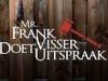 Mr. Frank Visser doet UitspraakJe kont niet kunnen keren