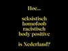 Hoe ... is Nederland? gemist
