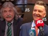 Louis van Gaal bij premire van eigen film: 'Johan Derksen is mijn grote vriend'