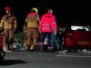 A59 hele nacht afgesloten na ongeval met drie auto's, vrouw bekneld