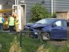 Auto rijdt plein kinderdagverblijf op in Zwolle, kindje en bestuurder gewond