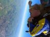 Doodsangsten voor moeder tijdens parachutesprong