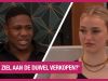 Pikante vraag breekt de tongen los bij Annique en David