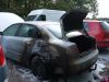 Auto in brand bij AZC in Zeewolde