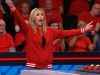 Fanatieke Wendy is uit om punten te scoren!
