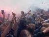 Voetballers Telstar op bomvol plein in IJmuiden gehuldigd na sensationele promotie