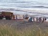 Drie mensen in problemen voor kust Texel, een persoon overleden