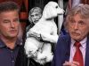 Wilfred Genee condoleert Johan Derksen met overlijden van zijn hond Cuby