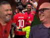 Vandaag Inside Oranje-gasten lachen om Marokko-fan met 'Wilders' op z'n rug: 'Dit is goed!'