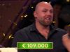 Tot het allerlaatste moment spannend�?� en dan loop je weg met �?�109.000!