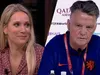 Hélène ziet beelden van Van Gaal op persconferentie: 'Dit is tactiek!'