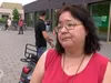 Vrouw vertelt dat brand in haar huis was