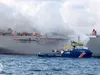 Brand op vrachtschip bij Ameland kan nog dagen duren