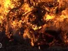 Paasvuren gaan los in Drenthe