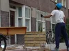 Het extra puin wordt niet opgehaald...