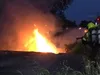 Auto brandt uit na ongeval, chauffeur komt om het leven