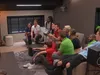 Videobelletje met thuisfront na de winst!