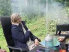 De Meilandjes zetten bijna de camping in de fik met hun bbq