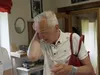 Martien helemaal emotioneel na bezoek oude buurvrouw
