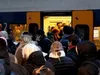 Door het winterweer is het een chaos op het station van Amsterdam