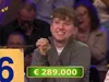 Een behoorlijke geluksavond voor Jasper! Hij gaat naar huis met 289.000 euro!