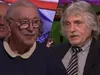 Johan Derksen ziet oude bekende in publiek: 'Ik was voor niemand bang, maar wel voor hem'