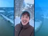 Sneeuwbeelden op sociale media