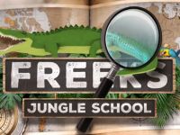 Freeks Jungle School - Zwemmen met een reuzenslang