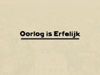 Oorlog is erfelijk - Gerrit Jan Wolffensperger & Paula Cremers-Cardynaals